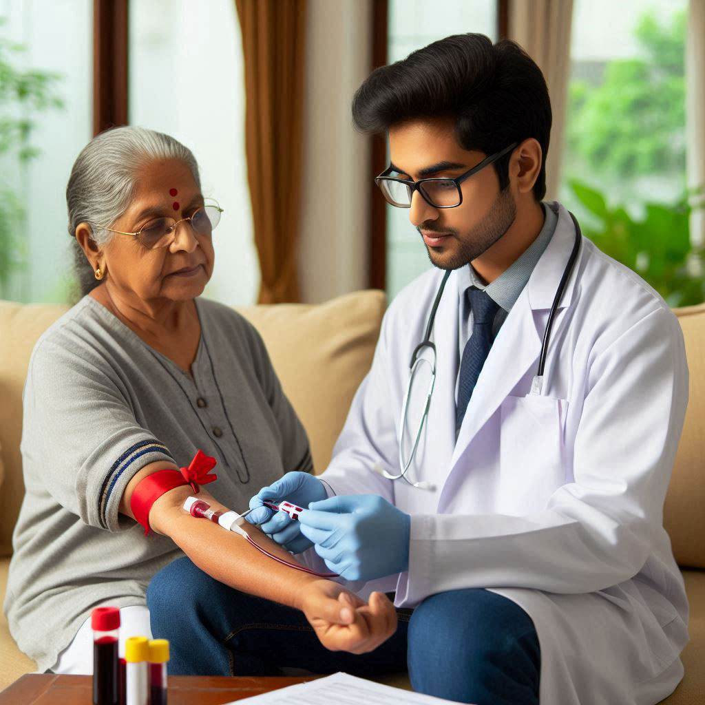 blood sample collection at home in hyderabad